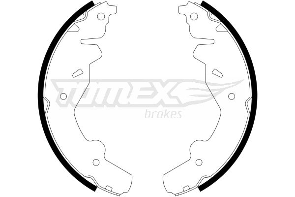 TOMEX BRAKES Piduriklotside komplekt TX 23-19